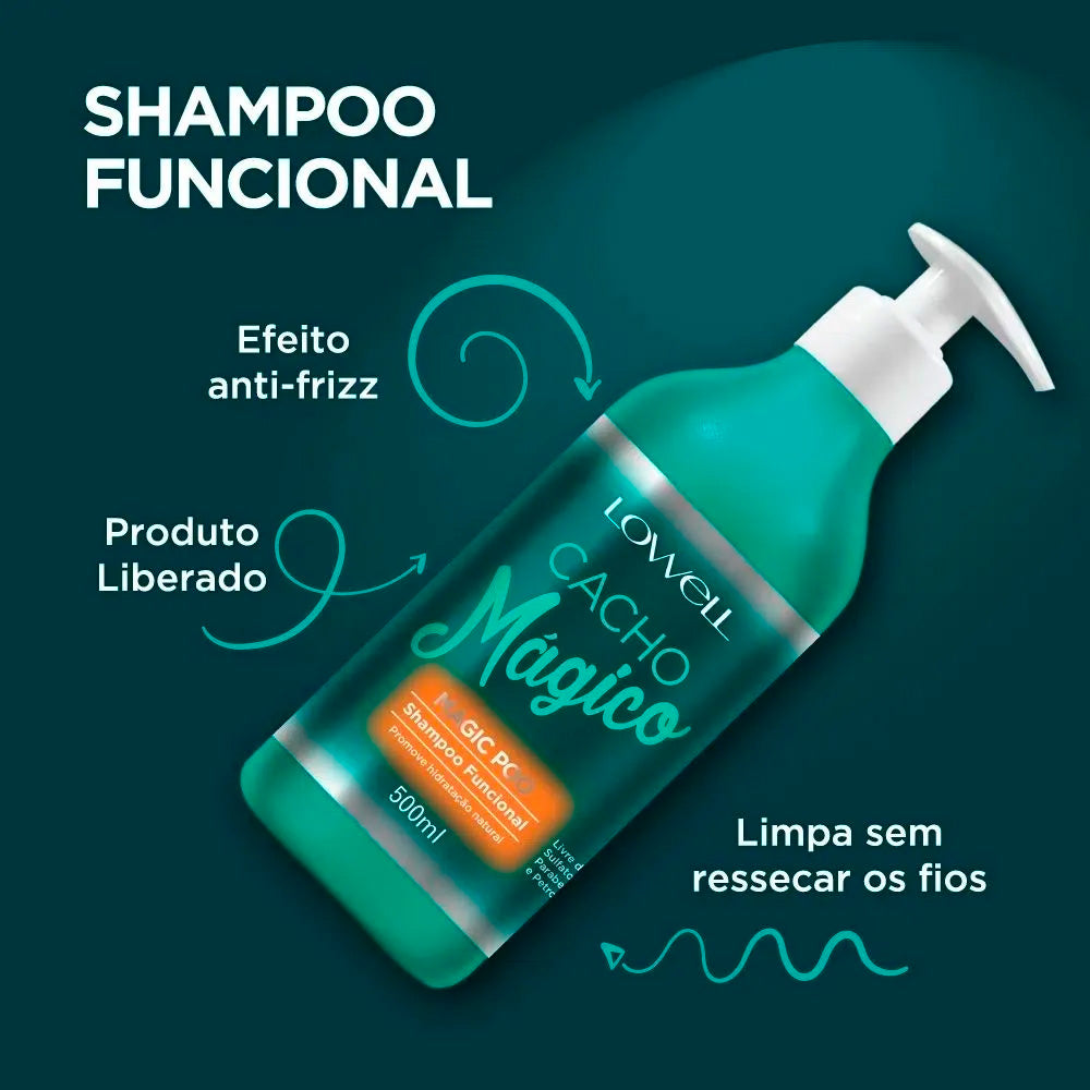 CACHO MÁGICO SHAMPOO FUNCIONAL 500ML | HOME CARE