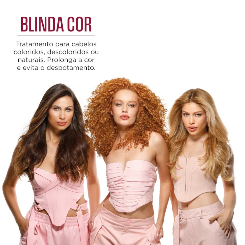 Condicionador Protetor Lowell Blinda Cor 200ml