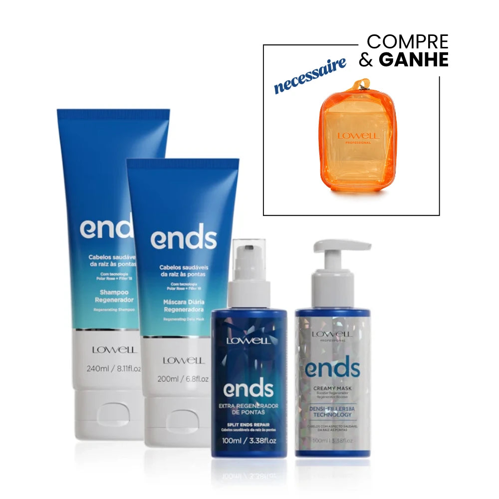 conjunto-lowell-ends-regenerador-pontas-oferta-necessaire