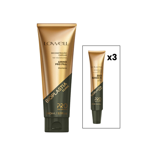 Kit Bioplastia - Shampoo 240ml + Máscara Bioshock 25ml