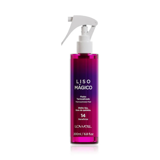 Fluído Termoactivado Lowell Liso Mágico 200ml