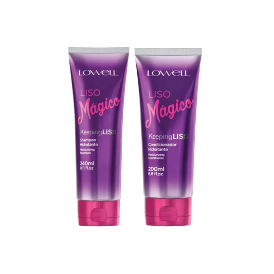 Kit Liso Mágico - Shampoo 240ml e Condicionador 200ml