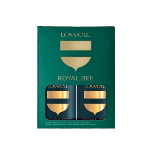 Kit Alisamento Lowell Royal Bee - Shampoo 100ml + Proteína 100ml