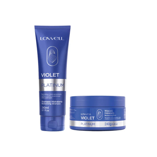 Kit Violet Platinum - Máscara 240g e Shampoo 240ml