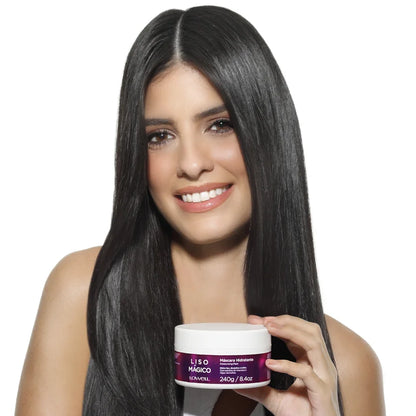 Máscara Hidratante Lowell Liso Mágico 240g